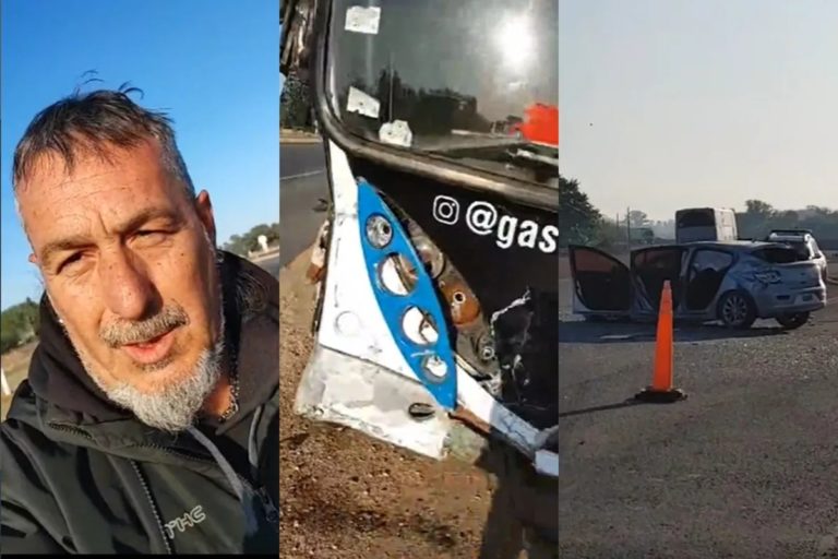 El tremendo accidente de los músicos de Kapanga en la Ruta 7 y el descargo de Martín “el Mono” Fabio: “No nos mató de casualidad”