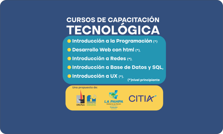 Oficios tecnológicos: inician cursos gratuitos de programación, desarrollo web, redes, bases de datos y experiencia de usuario