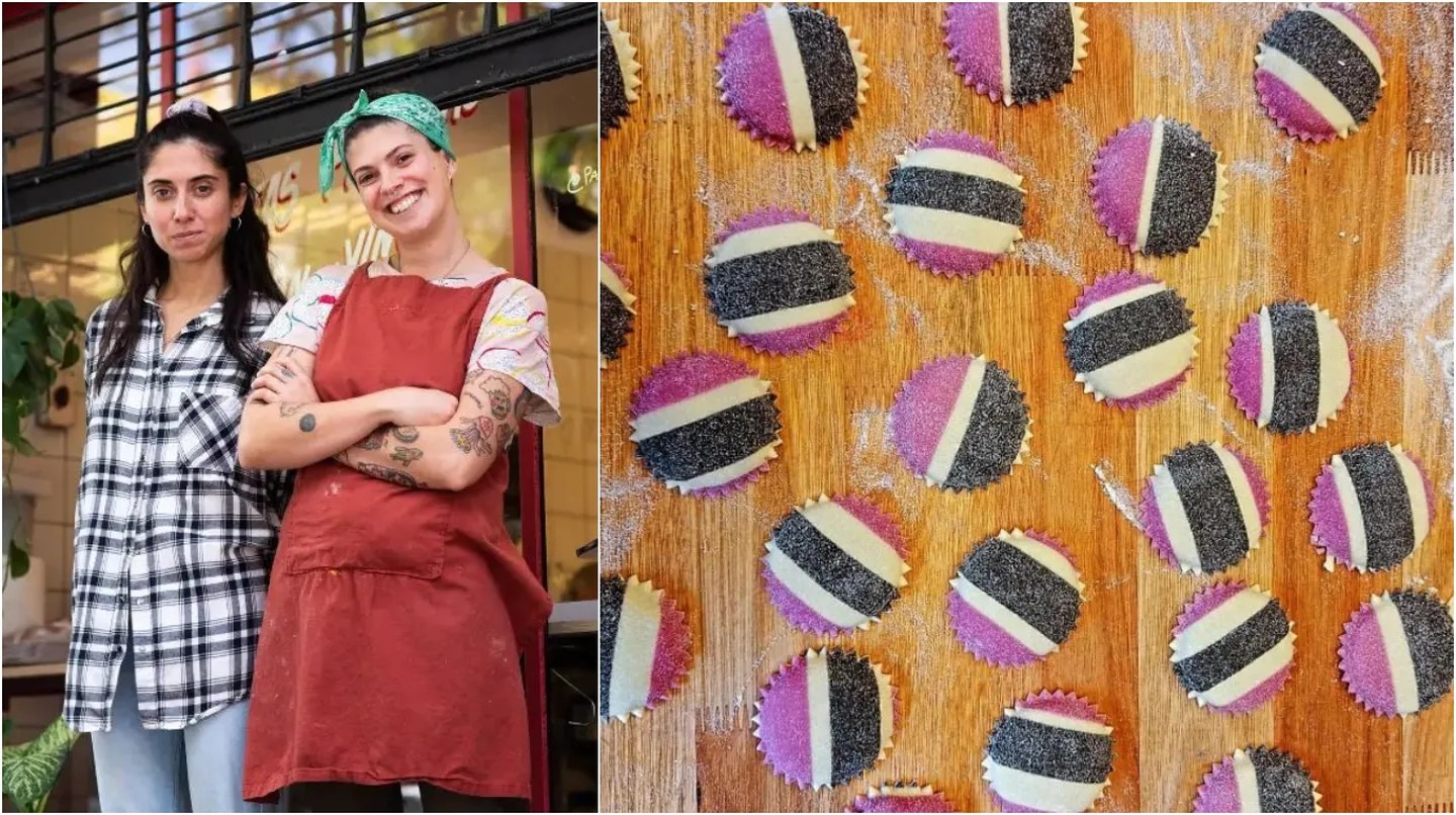 Dos amigas abrieron la primera casa de pastas vegana de CABA: “Venimos a revolucionar la mesa dominguera”