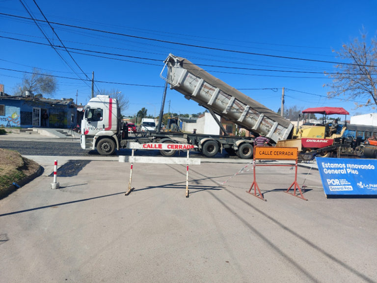Cronograma de cortes de calle para esta semana en General Pico
