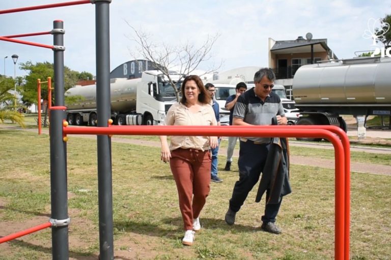 Presentaron las mejoras de obra en el espacio ubicado en calle 24 y Ruta Provincial 1: “El Presupuesto Participativo está teniendo mayor alcance y más legitimidad”