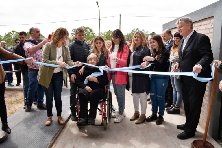 Inauguraron el albergue municipal y anunciaron más obras para Ingeniero Luiggi