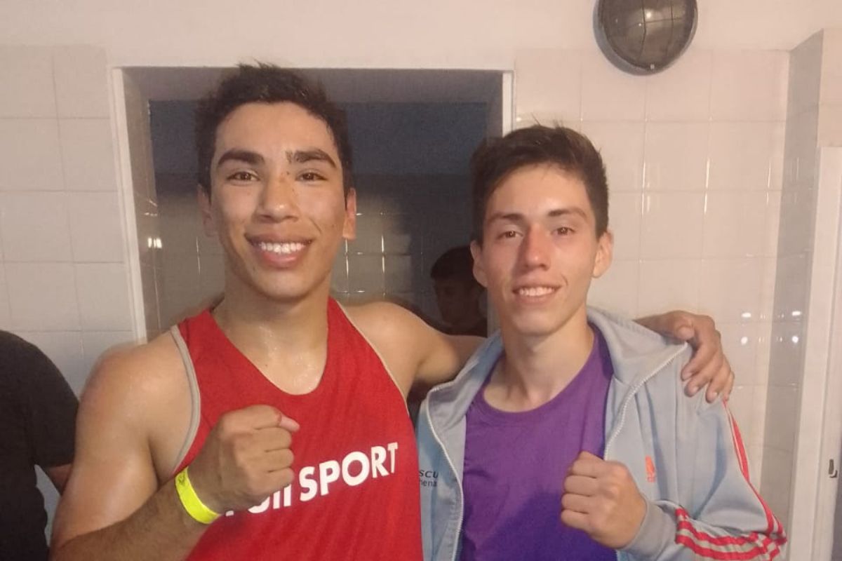 Los boxeadores pampeanos David Godoy y Jesús Chiaraviglio ganaron en sus categorías y continúan invictos