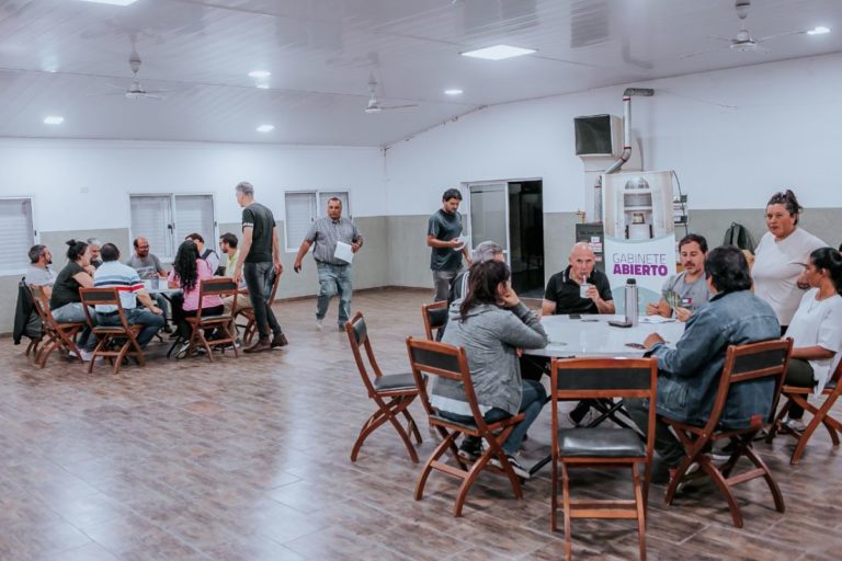 El último “Gabinete Abierto” del año tuvo lugar en barrio Sur