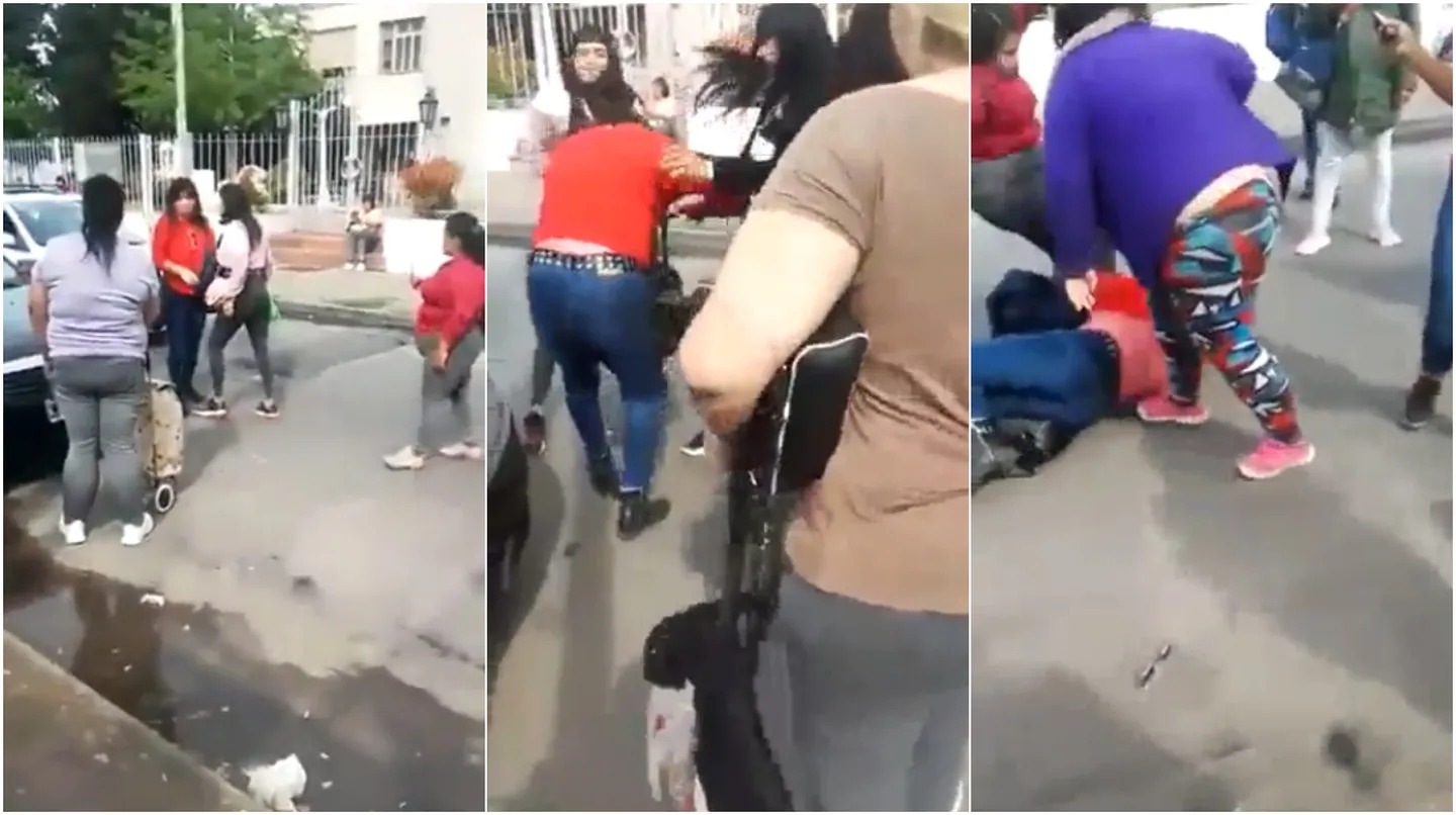 Fue a visitar a su marido a la cárcel y lo encontró con otra: atacó a la amante a golpes a la salida del penal de La Plata