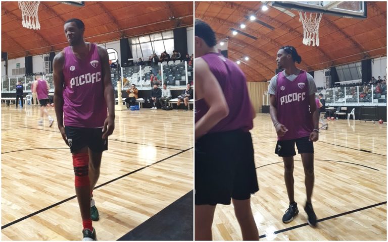 Llegaron los americanos de Pico FBC y comenzaron a entrenar con el resto del plantel