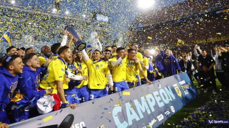 Boca empató ante Independiente y se consagró campeón de la Liga Profesional