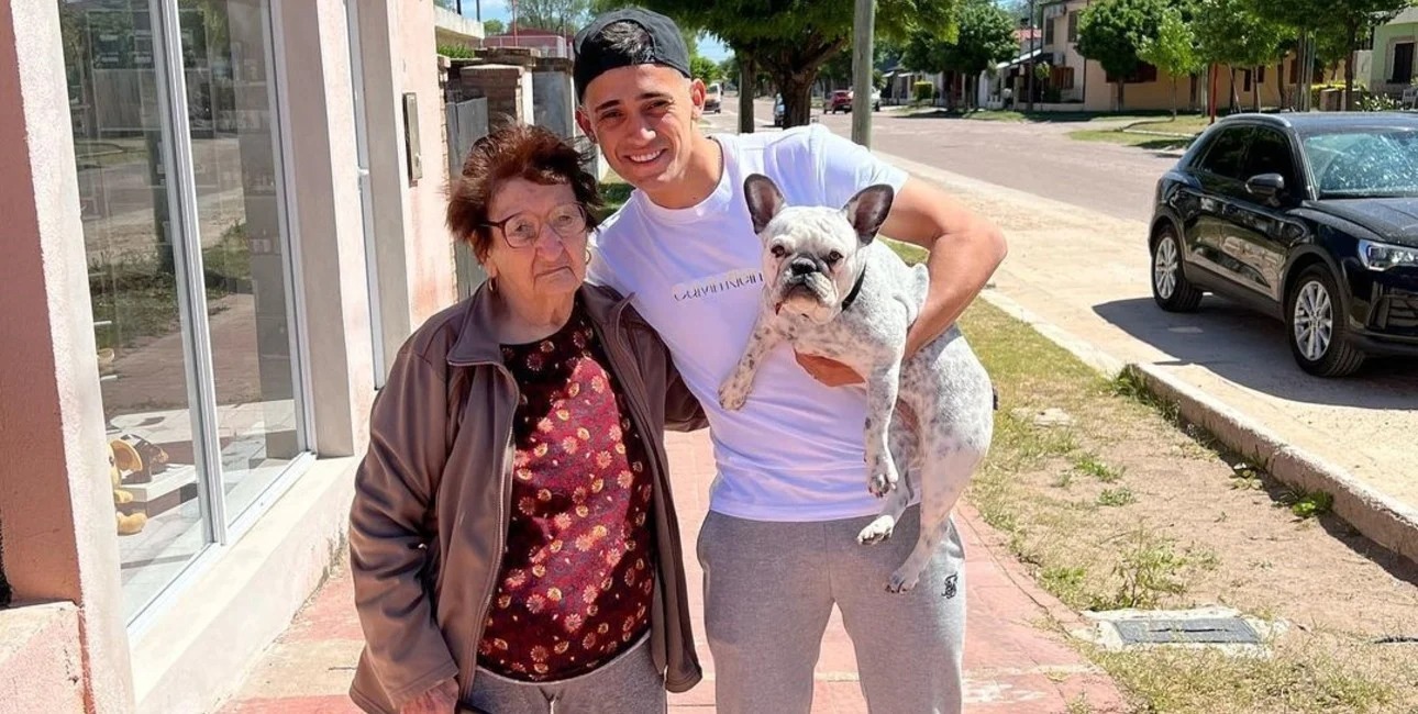 El emotivo reencuentro de Pablo Solari con su abuela en Arizona: “Te amo muchísimo abuelita, siempre con vos”