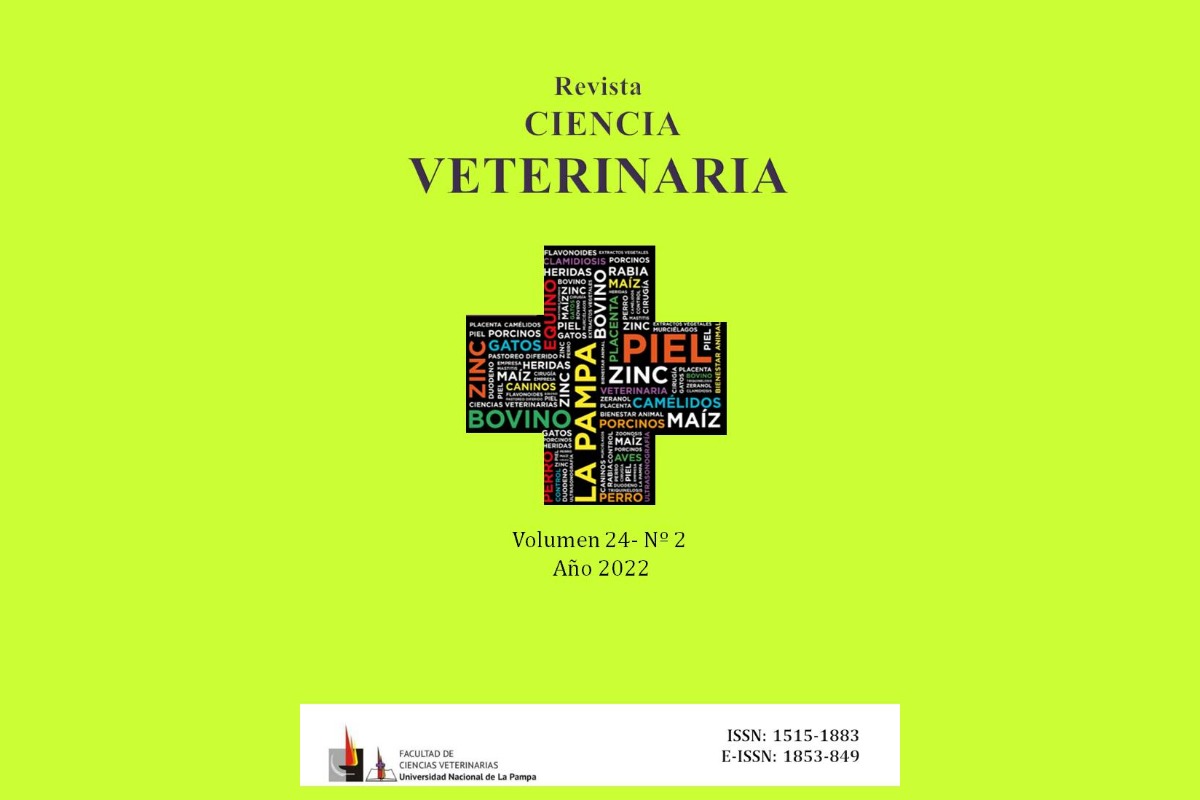 Revista “Ciencia Veterinaria” de la Universidad de La Pampa en el Núcleo Básico de Revistas Científicas Argentinas