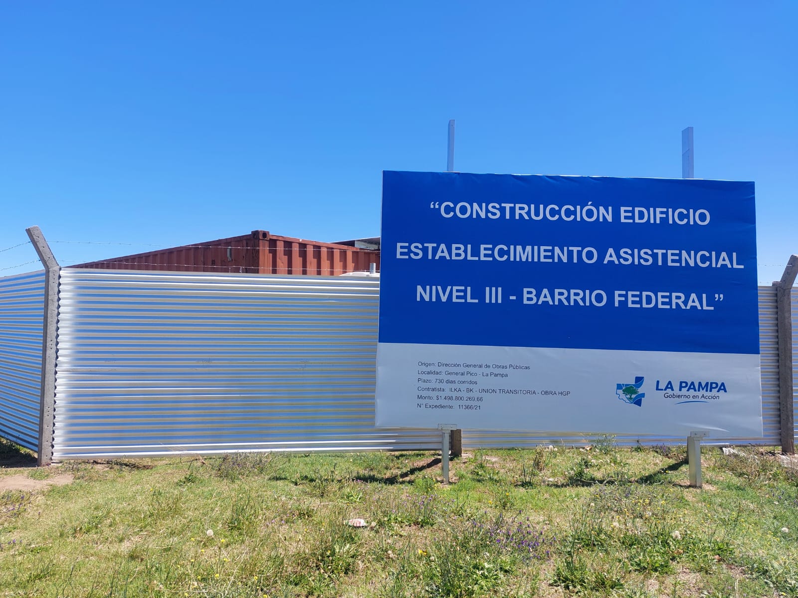 Avanzan los primeros pasos de la construcción del Nuevo Hospital Nivel III en General Pico