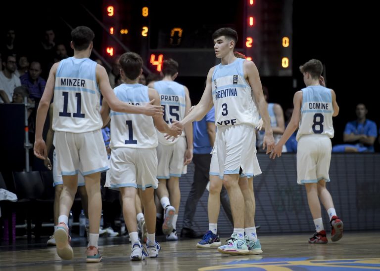 La Selección Argentina U15 ganó y está en semifinales: Cabodevilla, 10 puntos, 4 rebotes y 4 asistencias