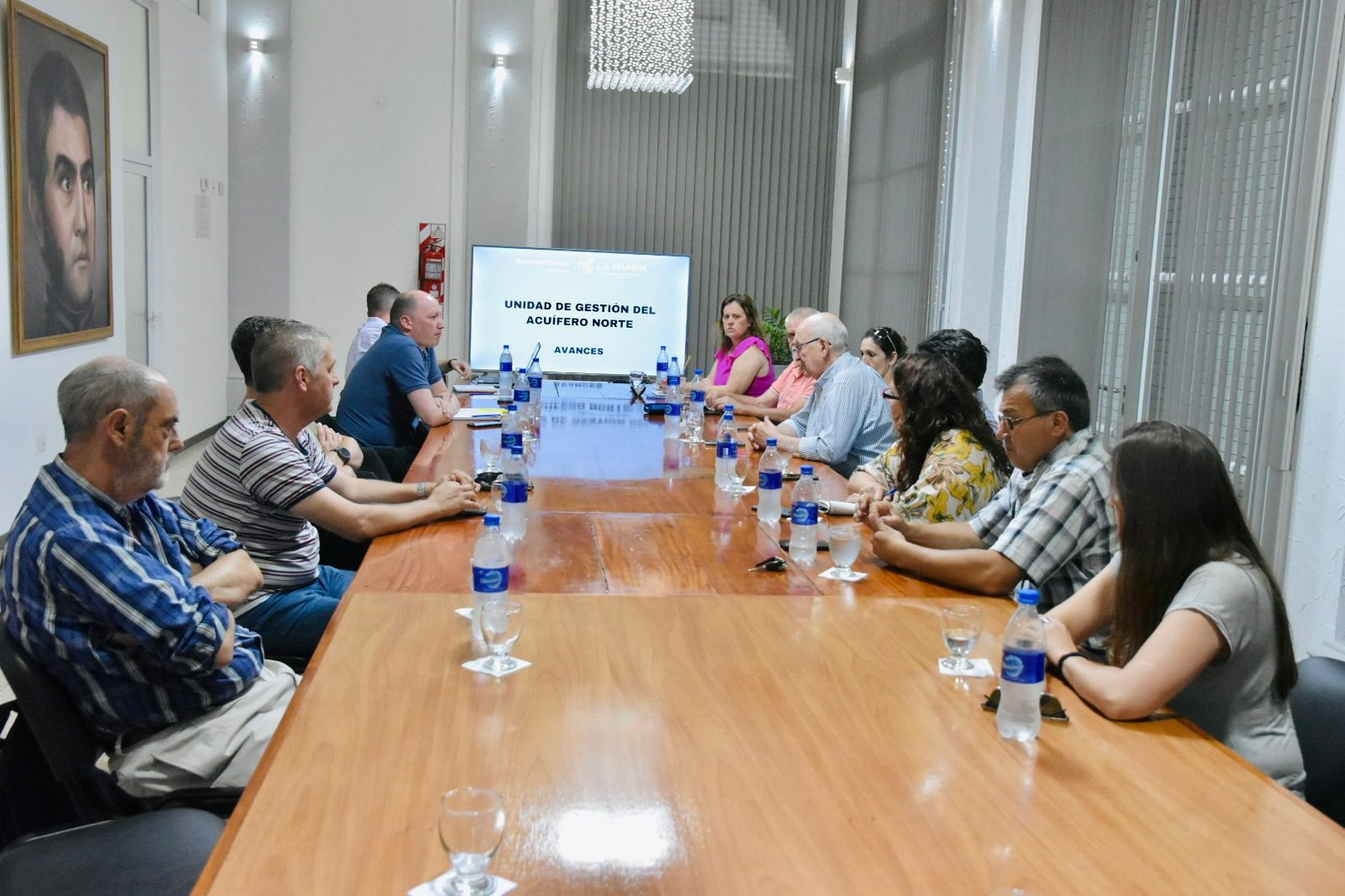 Desarrollaron una nueva reunión de la unidad de gestión del acuífero norte