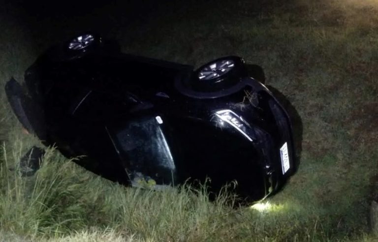 Se dirigían a un campo y terminaron en el interior de una alcantarilla
