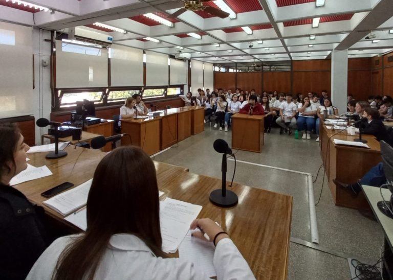 Educación + Justicia: Simulacro de Juicio realizado en Edificio Judicial de General Pico