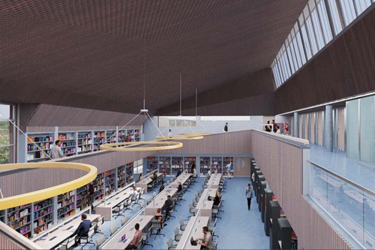 Garantizan la construcción de más de 2000 metros cuadrados para la biblioteca y el centro de conectividad del Centro Universitario de General Pico