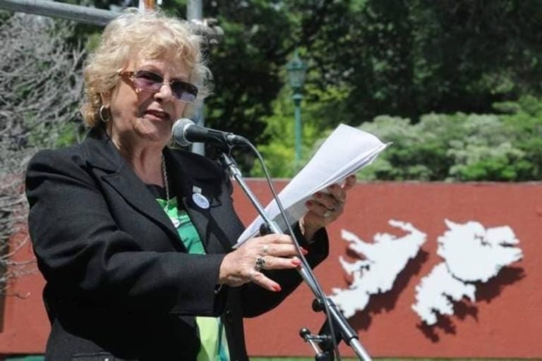 Falleció Delmira de Cao, “la madre de los veteranos de Malvinas”