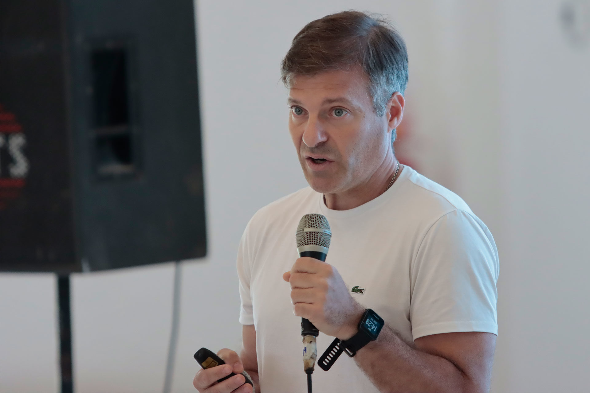 Pablo Giesenow pasó por General Pico y dejó su mensaje: “aprendan a dimensionar los problemas reales y los dramas verdaderos”