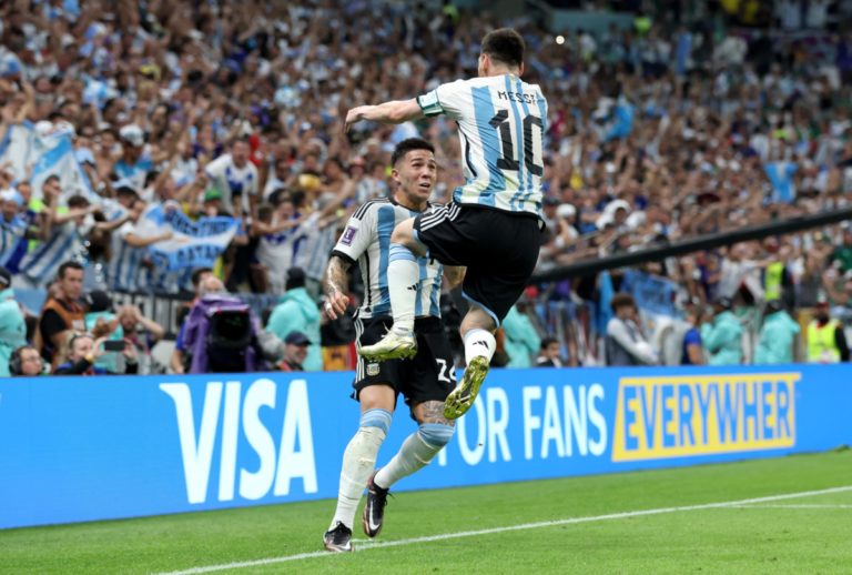 El partido de Argentina – México fue el de mayor cantidad de público en cancha en un Mundial desde la final de 1994