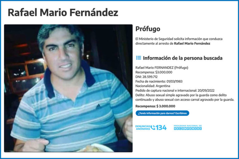 Ofrecen $3.000.000 de recompensa para dar con el paradero de un prófugo pampeano