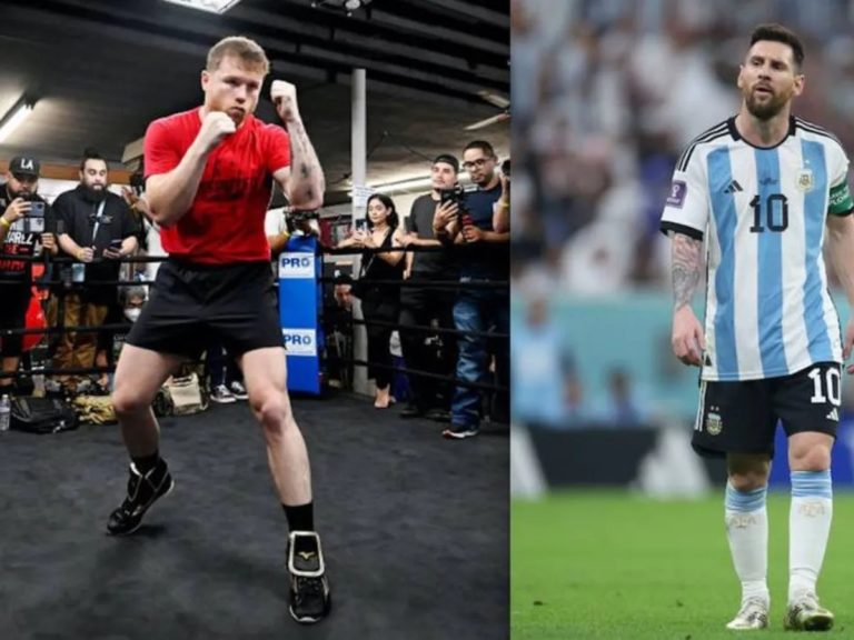 Canelo Álvarez se enojó con Messi y lo amenazó por un supuesto gesto con la camiseta de México