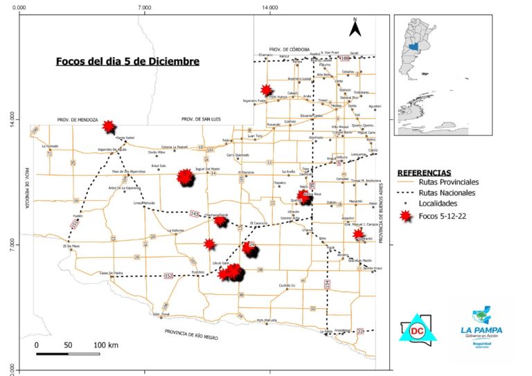 Brigadistas abordaron nueve incendios en diferentes zonas, uno sigue activo