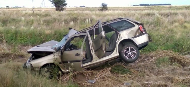 Accidente fatal a 5 km de General Pico: Mueren dos personas y hay dos heridos