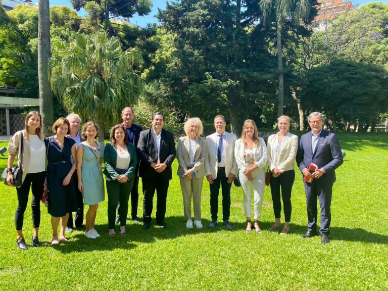 Alonso estuvo en Buenos Aires participando de una reunión con el gobierno alemán sobre el cambio climático