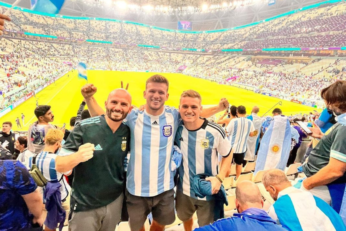 Germán Bertino desde Qatar, a horas de la gran final del Mundial: “la experiencia de hacerlo en familia, entre hermanos, le dio un plus”