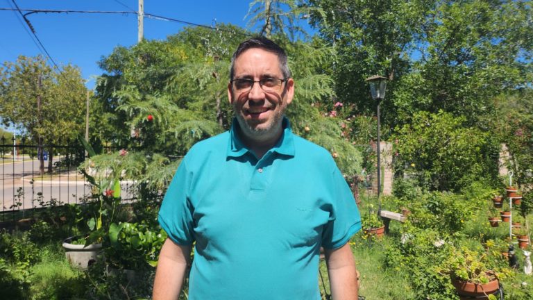 “Tenemos muchas obras para el futuro y la idea es continuar el trabajo de Luis Fredes”, anunció el precandidato a jefe comunal de Speluzzi Martín Lisotti