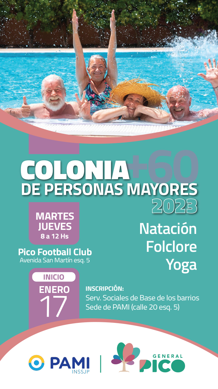 Hoy último día para inscribirse en la colonia de verano para mayores de 60 años