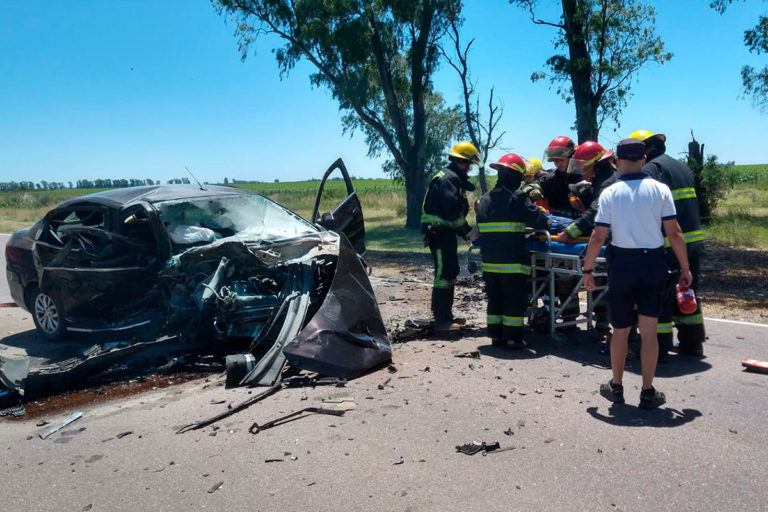 Dieron a conocer el nombre la víctima del accidente en Ruta Provincial 4