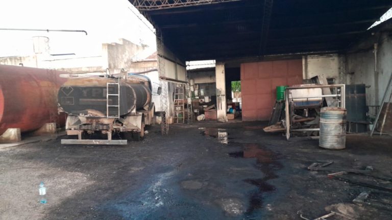 Explotó un camión de combustible en una estación de servicio en Larroudé y uno de los empleados fue trasladado a General Pico