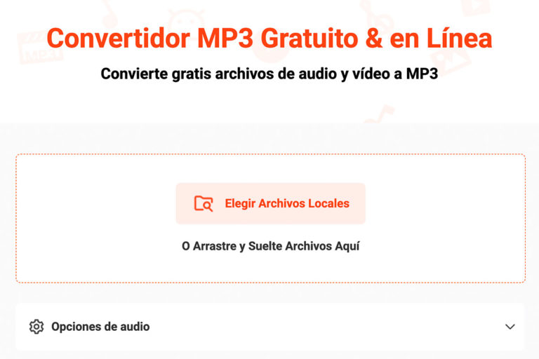 Mejores convertidores de audio a MP3 en línea
