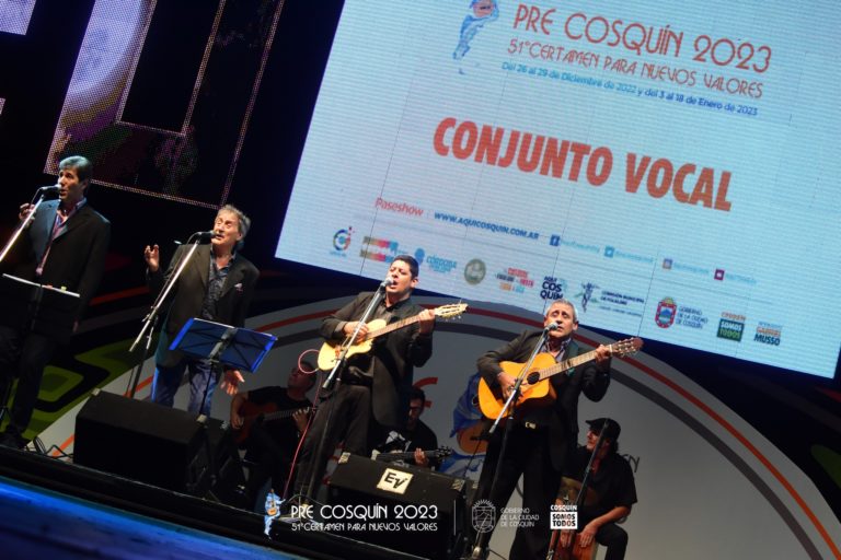 Mirá la presentación de Grupal Utopía en el escenario “Atahualpa Yupanqui” durante la final del Pre-Cosquín