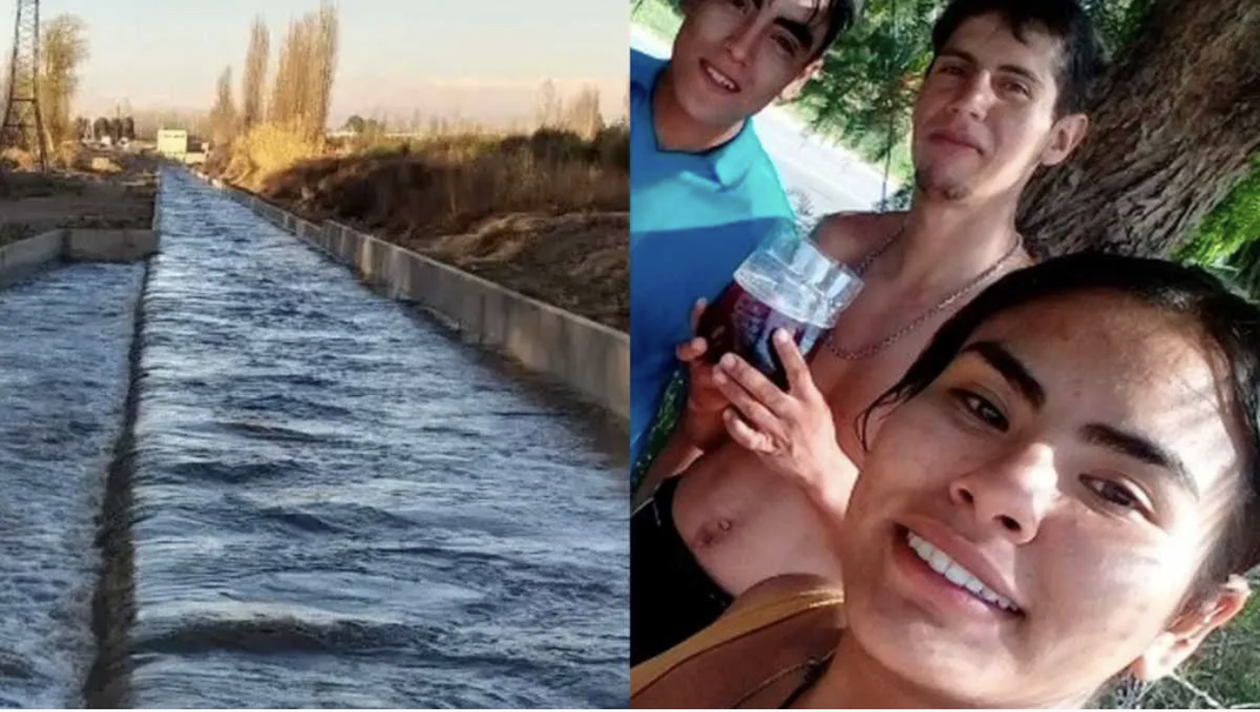 Tragedia en Mendoza: quiénes eran los tres jóvenes que murieron ahogados en un canal de riego