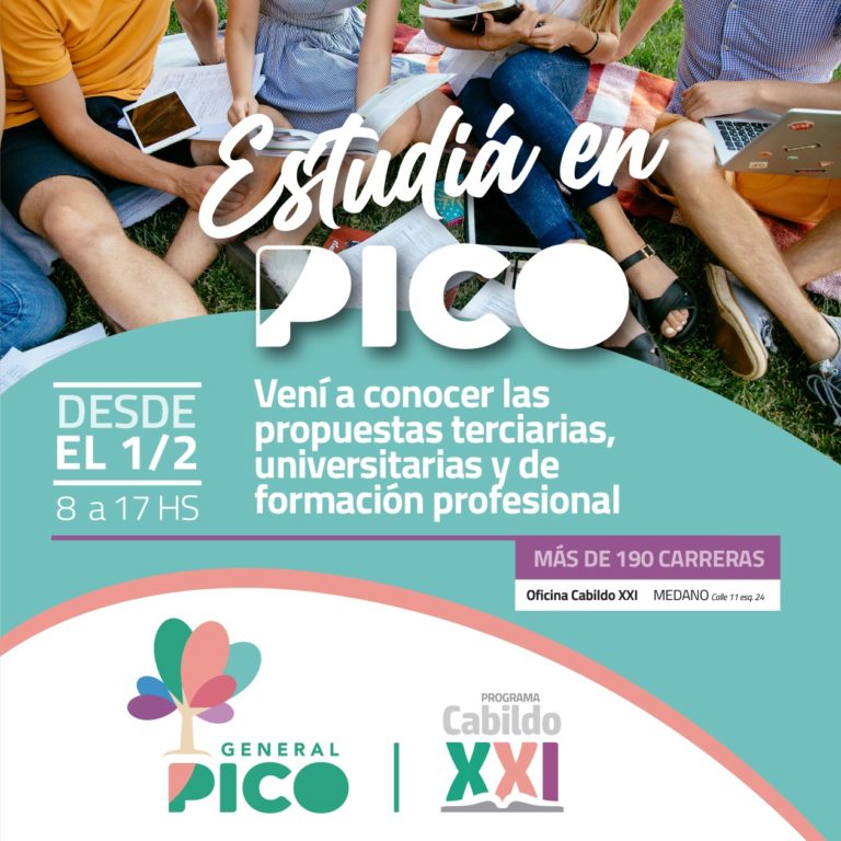 General Pico: más de 190 opciones educativas para jóvenes