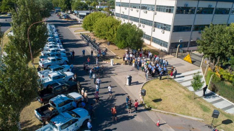 La Unidad Regional II con asiento en General Pico recibió 8 vehículos de los 50 que entregó el Ministerio de Seguridad pampeano