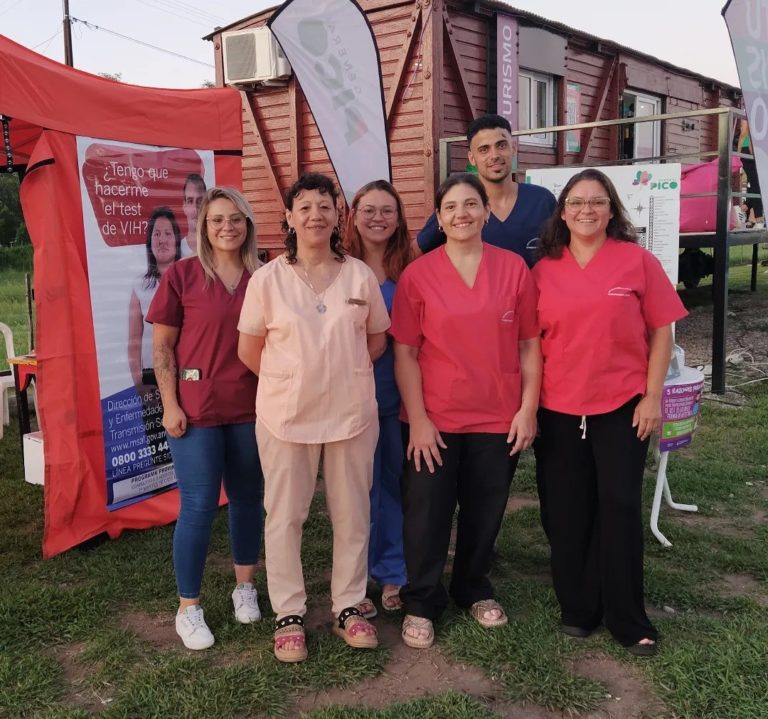 Testeos de HIV-SIDA en el marco de las actividades recreativas de El Parador en General Pico