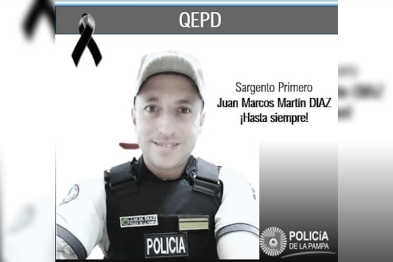 Conmoción en la Policía pampeana por la muerte de un efectivo en General Pico