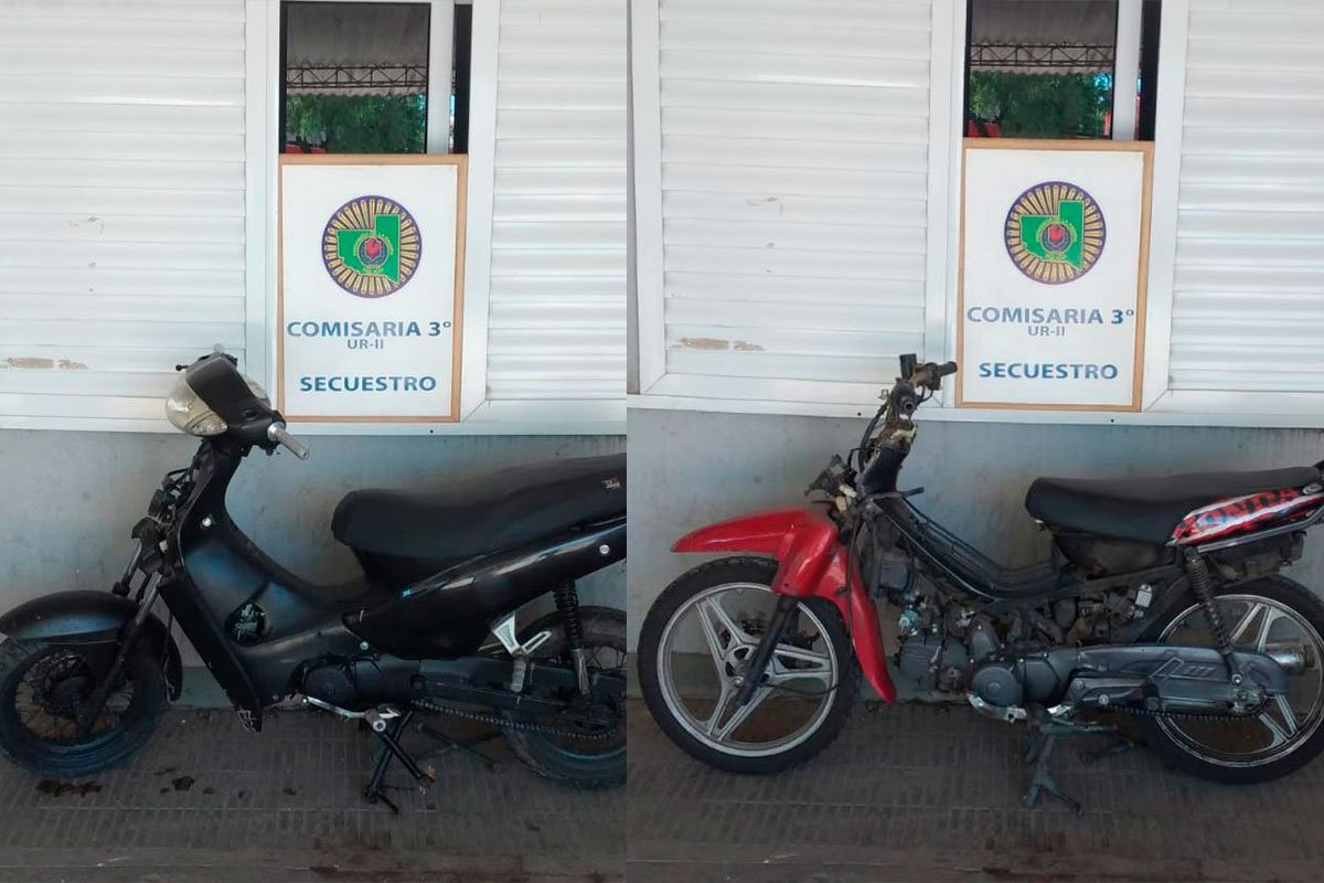 La comisaria tercera recupera dos motos robadas el fin de semana