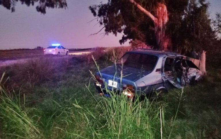Grave accidente en ruta provincial 1: la conductora fue trasladada al hospital Gobernador Centeno