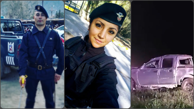 Piden cadena de oración: conmoción en Mendoza por el accidente ocurrido en La Pampa, donde murió una mujer policía y su pareja está muy grave