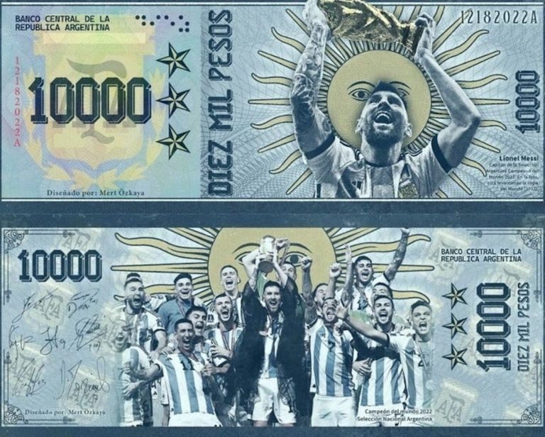 El Gobierno evalúa emitir un billete de $ 10.000 y Silvina Batakis propone que lleve la cara de Lionel Messi