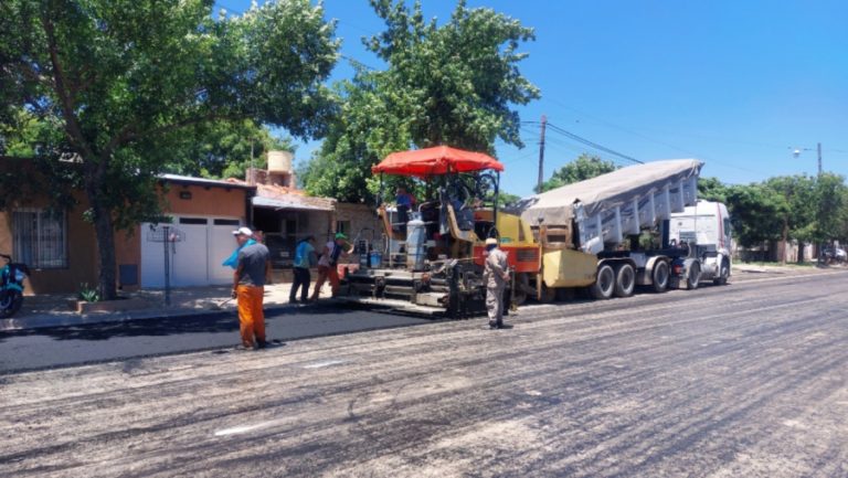 Trabajos de repavimentación urbana en General Pico: mirá las calles que intervienen esta semana