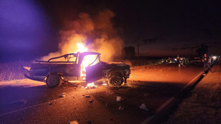 Condenan a prisión en suspenso al conductor de una camioneta en la que iban 11 personas, sin luces, y que se incendió tras accidente entre Pico y Trenel