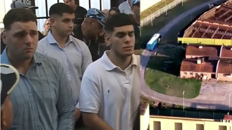 Un preso filtró las primeras fotos de los rugbiers en Melchor Romero