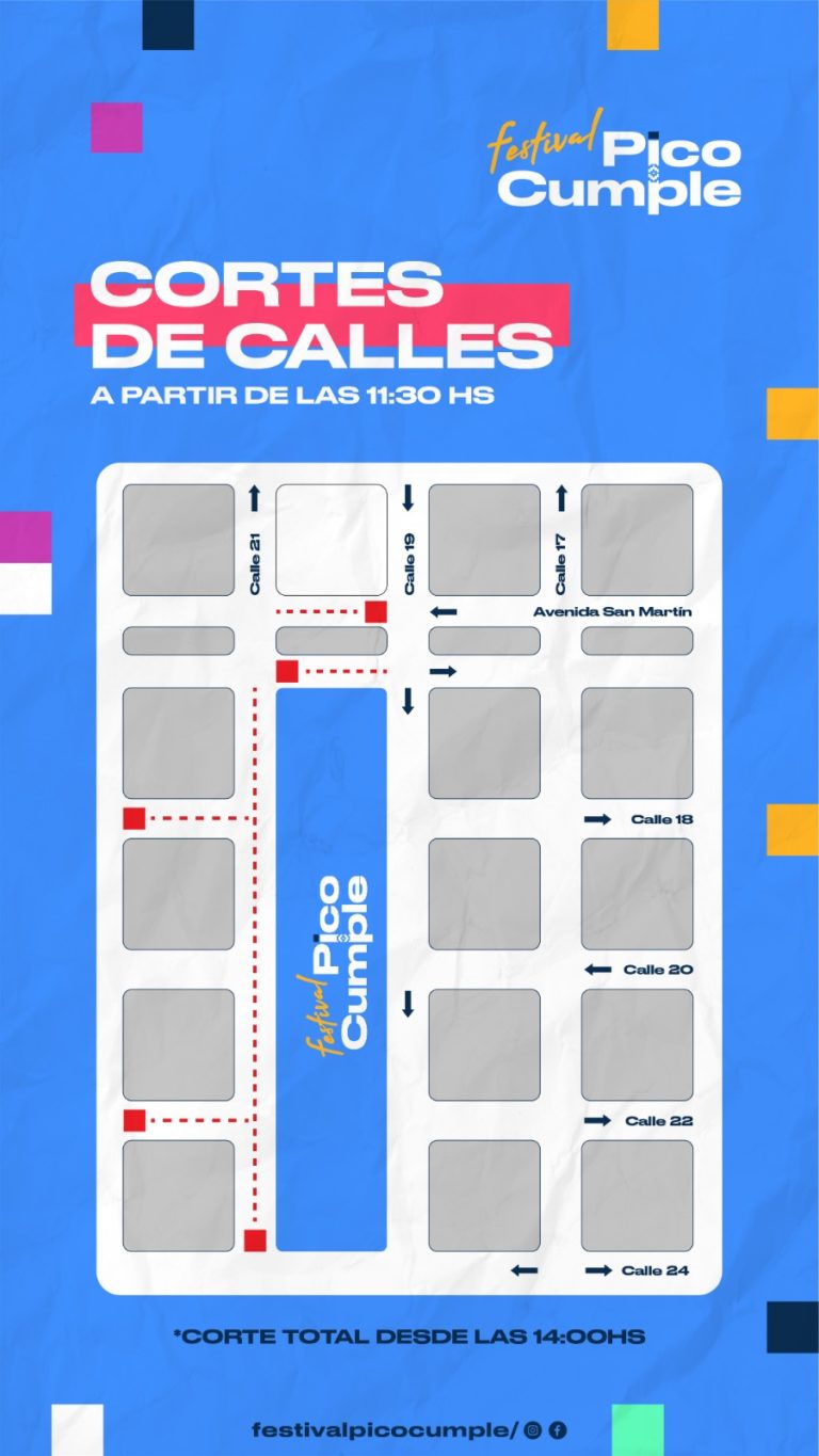 Abel Pintos: cortes de calles para mañana