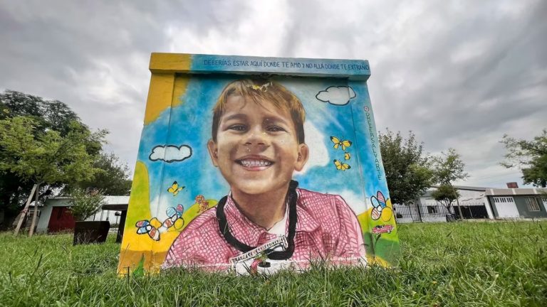 Los autores del mural de Lucio Dupuy: “Para nosotros es más importante que el de Messi o Maradon