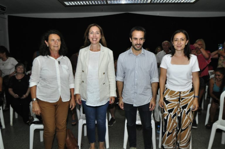 María Eugenia Vidal desde Pico exhorta a los pampeanos a votar por el cambio en la primera elección del país