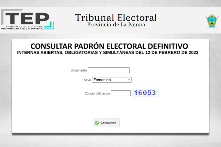 Elecciones internas: consulta donde votas este 12 de febrero en La Pampa